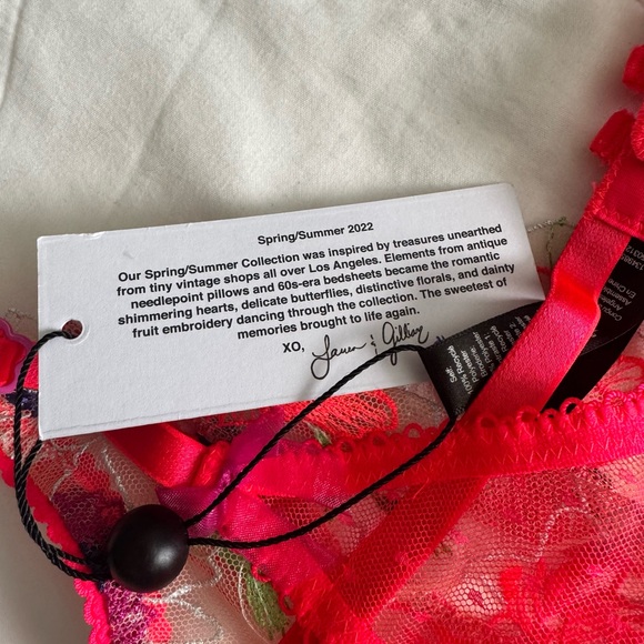 For Love & Lemons Shimmer Zinnia Bra - Picture 3 of 6